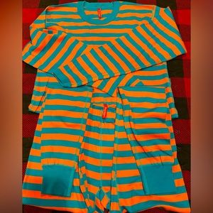 Hanna Anderson PJ set, adult small.  NWOT